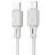 Кабель Type-C на Type-C HOCO “X101 Assistant” / 1m / Silicone / 60W / up to 3A / Gray