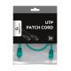 UTP Cat.5e Patch cord, 0.5m, Green