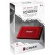 Портативный накопитель SSD Kingston XS1000 Red, 2ТБ, USB 3.2 Gen 2