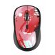 Trust Yvi Wireless Mouse - Red Brush, 8m 2.4GHz, Micro receiver, 800-1600 dpi, 4 button, Rubber sides for comfort and grip, USB Trust Yvi Wireless Mouse - Red Brush, 8m 2.4GHz, Micro receiver, 800-1600 dpi, 4 button, Rubber sides for comfort and grip, USB