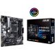 ASUS PRIME B450M-A II, Socket AM4, AMD B450, Dual 4xDDR4-4400, APU AMD graphics, VGA, DVI, HDMI, 1xPCIe X16, 6xSATA3, RAID, 1xM.2, ALC887 HDA, 2xPCIe X1, GbE LAN, 2xUSB3.2 Gen 2, 6xUSB3.2, Aura Sync RGB, 5X Pro.III, mATX
