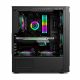 Carcasa Gaming 1STPLAYER RB-4 / no PSU / Side-Window / 1x120mm / ATX / Black