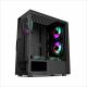 Carcasa Gaming 1STPLAYER RB-4 / no PSU / Side-Window / 1x120mm / ATX / Black