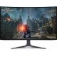 31.6” Игровой Монитор DELL  Alienware AW3225QF/ Curved/ OLED Quantum Dot/ 0.03 ms/ 240Hz/ Black/White
