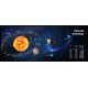 Gembird Mouse pad MP-SOLARSYSTEM-XL-01 COSMOS, Gaming, Extra wide pad surface size 350 x 900 mm, Material: natural rubber foam + fabric, Black Gembird Mouse pad MP-SOLARSYSTEM-XL-01 COSMOS, Gaming, Extra wide pad surface size 350 x 900 mm, Material: natural rubber foam + fabric, Black