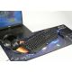 Gembird Mouse pad MP-SOLARSYSTEM-XL-01 COSMOS, Gaming, Extra wide pad surface size 350 x 900 mm, Material: natural rubber foam + fabric, Black Gembird Mouse pad MP-SOLARSYSTEM-XL-01 COSMOS, Gaming, Extra wide pad surface size 350 x 900 mm, Material: natural rubber foam + fabric, Black