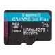 Карта памяти microSD 1TB Kingston Canvas Go! Plus, A2, 170Mbps, + SD adapter