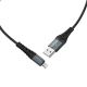 Кабель USB на Lightning HOCO  X38 Cool Charging / 1m / PVC / up to 2.4A / Black