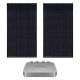 Ecoflow PowerStream Micro Inverter 800W + 2x 400W Mono Solar Panel