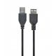 Кабель USB2.0 Cablexpert CC-USB2-AMAF-75CM/300-BK / 0.75 m / Black