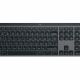 Logitech Wireless MX Keys S Advanced Illuminated Keyboard, Logitech Unifying 2.4GHz wireless technology, Bluetooth Low Energy, Rechargeable with USB type C, UKR, Graphite