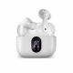 SVEN E-310B, TWS Wireless In-ear stereo earbuds with microphone, Bluetooth 5.4, ANC, ENC, Transparency mode, Game mode, Smart Life app, LED display, ”Find Me” function, 26 hours battery life with the charging case, Sensor buttons, White