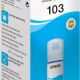 Epson 103 EcoTank Cyan ink bottle 65ml, 7500p. for L3200/3250/3256/3260/3266/3550 Epson 103 EcoTank Cyan ink bottle 65ml, 7500p. for L3200/3250/3256/3260/3266/3550