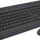 Logitech Wireless Signature MK650 Combo for Business, upgraded shortcuts and integrated palm rest, Bluetooth Low Energy Wireless (Bluetooth 5.1) or Logi Bolt USB Receiver, GRAPHITE - US / RU