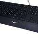Logitech Keyboard K280e for Business, USB, Splash-protected, US INT'L, black