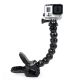 GoPro Jaws: Flex Clamp -attach your camera directly to the clamp for low-profile mounting, or use the optional neck to achieve a wider range of camera-angle adjustability, compatible with all GoPro cameras.