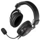 SVEN AP-G999MV, Gaming Headphones with microphone, Pull-out microphone, 3.5mm (4 pin) or 2*3.5 mm (3 pin) stereo mini-jack, Cable length: 2.2m , Gray