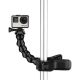 GoPro Jaws: Flex Clamp -attach your camera directly to the clamp for low-profile mounting, or use the optional neck to achieve a wider range of camera-angle adjustability, compatible with all GoPro cameras.