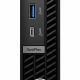DELL OptiPlex 7020 MFF lntel® Core® i5-14500T (14 Cores / 24MB / 20T / up to 4.8GHz / 35W), 16GB (1X16GB) DDR5, M.2 256GB PCIe NVMe SSD, Intel Integrated Graphics, WiFi6E 2x2+BT5.3, TPM, NO ODD, KB216 + MS116 PSU 90W, Ubuntu, 3Y Warranty, Black.