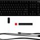 HYPERX Alloy Origins PBT Mechanical Gaming Keyboard (US Layout), HyperX Red - Linear key switch, High-quality, Durable PBT keycaps, Backlight (RGB), 100% anti-ghosting, Key rollover: 6-key / N-key modes, Ultra-portable design, Solid-steel frame, USB HYPERX Alloy Origins PBT Mechanical Gaming Keyboard (US Layout), HyperX Red - Linear key switch, High-quality, Durable PBT keycaps, Backlight (RGB), 100% anti-ghosting, Key rollover: 6-key / N-key modes, Ultra-portable design, Solid-steel frame, USB