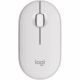 Logitech Wireless Pebble Mouse 2 M350s Tonal White, Slim, compact Bluetooth mouse with a customizable button, 400-4000 dpi, Nano receiver, Multi-device pairing, Silent click Logitech Wireless Pebble Mouse 2 M350s Tonal White, Slim, compact Bluetooth mouse with a customizable button, 400-4000 dpi, Nano receiver, Multi-device pairing, Silent click