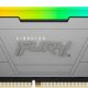 32GB DDR4-3600  Kingston FURY® Renegade DDR4 RGB, PC28800, CL18, 1.35V, 2Rx8, Symmetric Black/Silver Large heat spreader, Dynamic RGB effects featuring Kingston FURY Infrared Sync technology, Intel XMP 2.0 (Extreme Memory Profiles)