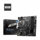 MSI PRO B760M-P, Socket 1700, Intel® B760 (14/13/12th Gen CPU), CPU graphics, VGA, HDMI, DP, Dual 4xDDR5-6800, 1xPCIe X16 4.0, 4xSATA3, RAID, 2xM.2 4.0, 2xPCIe X1, ALC897 7.1 HDA, 2.5GbE LAN, 1xUSB-C 3.2Gen2, 3xUSB3.2, LPT+COM-port Header, RGB Led, mATX