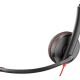 Poly Blackwire 3225 Stereo USB-A Headset +3.5mm Plug (Bulk), Microphone noise-canceling, SoundGuard, DSP, Receive output from 20 Hz–20 kHz, Microphone 100 Hz–10 kHz, Call answer/ignore/end/hold, redial, mute, volume +/-, OEM, CABLE LENGTH 227cm