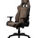 Gaming/Office Chair AROZZI Avanti SoftFabric, Brown, max weight up to 120kg, 3D Armrests, Rocking function that tilts the seat and backrest up to 12°, Head and Lumber cushions, Metal Frame, Nylon wheelbase , Gas Lift 4 class
