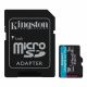 1.0TB microSD Class10 A2 UHS-I U3 (V30) Kingston Canvas Go Plus Gen 4 + SD Adapter, Ultimate, up to 200Mb/s, Ideal for Android mobile devices, action cams, drones and 4K video production 1.0TB microSD Class10 A2 UHS-I U3 (V30) Kingston Canvas Go Plus Gen 4 + SD Adapter, Ultimate, up to 200Mb/s, Ideal for Android mobile devices, action cams, drones and 4K video production