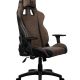 Gaming/Office Chair AROZZI Avanti SoftFabric, Brown, max weight up to 120kg, 3D Armrests, Rocking function that tilts the seat and backrest up to 12°, Head and Lumber cushions, Metal Frame, Nylon wheelbase , Gas Lift 4 class