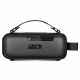 SVEN PS-255 Black, Bluetooth Portable Speaker with wireless microphone, 12W RMS (2x6W), Dynamic switchable RGB backlight, FM tuner, USB, Li-Ion battery: 3.7V, 3600mAh (13.32Wh) / USB Type-C: DC 5 V, 1.2 kg, black