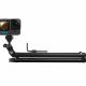 GoPro Boom + Adhesive Mounts, Includes 2 carbon fiber arms, Ball-Joint Camera Mount, Curved + Flat Adhesive Mounts, mounting buckle, triangulation support slider, 4mm hex key, 2 extra hex screws and hex key storage clip, compatible with all GoPro cameras.