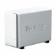 Synology Disk Station DS223j, 2-bay NAS Server, Compact, quiet, and energy-efficient storage, Realtek CPU 4-core 1.7GHz, 1GB DDR4, 2* 3.5” HDD free slots, 1xGbE LAN, 2x USB3.2, Noise Level 	18.2 dB(A), System Fan 92mm, Silver