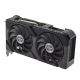 ASUS Dual GeForce RTX™ 4060 Ti EVO OC Edition 8GB GDDR6 128bit, 2595/18000MHz, 1xHDMI, 3xDP, Dual Fan, PCI-E 4.0, 2.5-slot design, Axial-tech fans, Dual Ball bearing, 0dB technology, Protective Backplate, 1x8pin, Black, Retail