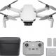 (980397) DJI Mini 4K Fly More Combo (EU) - Portable Drone, RC, 12MP photo, 4K 30fps/FHD 60fps camera with gimbal, max. 4000m height/ 57.6kmph speed, max. flight time 31min, Battery 2250 mAh, 246g (2 extra batteries, propellers, charging hub,bag)