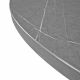 Masă TOKYO Rondo Marmură Neagră Ø130