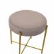 Taburet Taco Beige Gold Legs