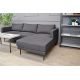 Canapea Era Dreapta Dark-Grey