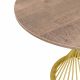 Masă FELICIA Colonial+Golden Leg ∅100