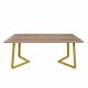 Masă FRIDA Colonial+Golden Legs 180×90