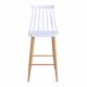 Scaun bar JACK White+Transprint Legs