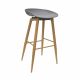 Scaun Bar Hector Grey