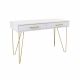 Consolă Mia cu sertar White/Gold