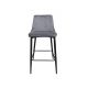 Scaun de bar Clasic Grey HLR 23 +Black Legs