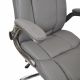 Fotoliu Birou/Gaming BX-3702 Grey/Piele-Eco