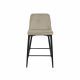 Scaun de Bar Clasic Small Beige HLR7+Black Legs