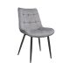 Scaun Hans Catifea Grey HLR20+Black Legs