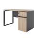 Masa Birou+BOX încorporat Dreapta 1200×600 Sonoma/Black
