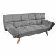 Canapea Extensibilă LM-58 Grey Velvet